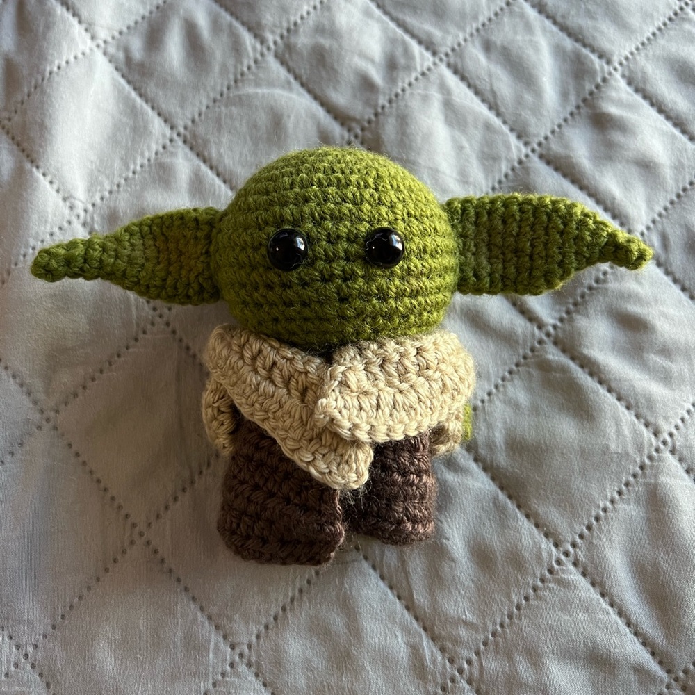 Amigurumi Crochet Grogu/Baby Yoda
